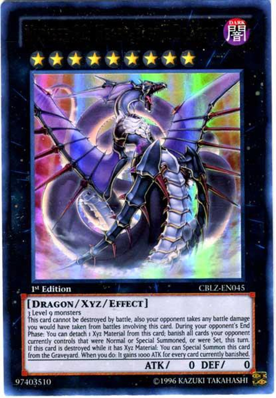 YuGiOh Zexal Cosmo Blazer Ultra Rare Number 92: Heart-eartH Dragon CBLZ-EN045