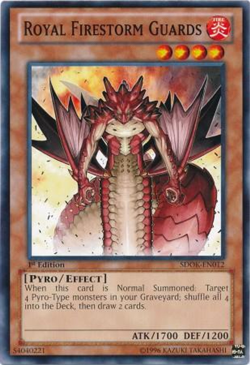 YuGiOh Structure Deck Onslaught of the Fire Kings Single Card Common