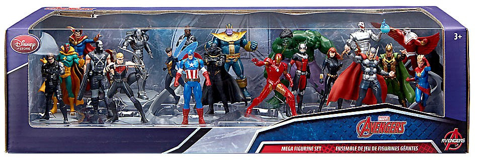 figure nick action 12 fury Disney Avengers PVC Exclusive Piece 20 Figure Mega Marvel