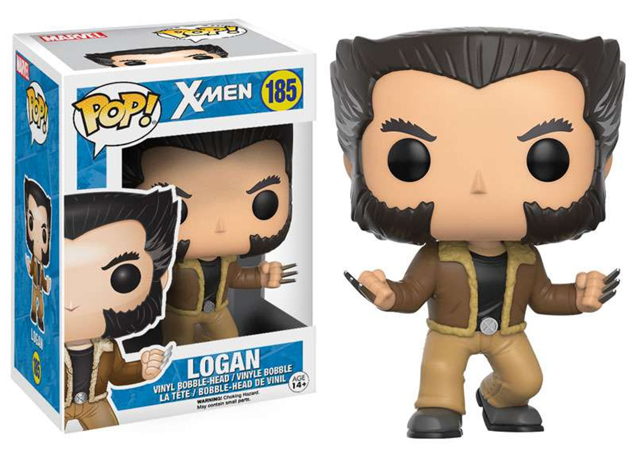 Marvel X-Men Funko POP! Marvel Logan Vinyl Bobble Head #185