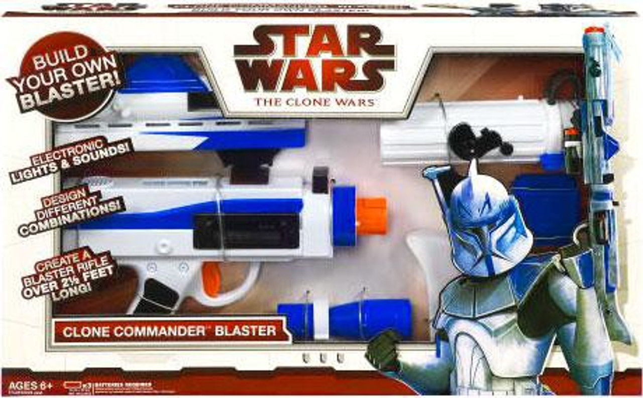 Star Wars The Clone Wars Blasters Build Your Own Clone Ultimate Commander Blaster