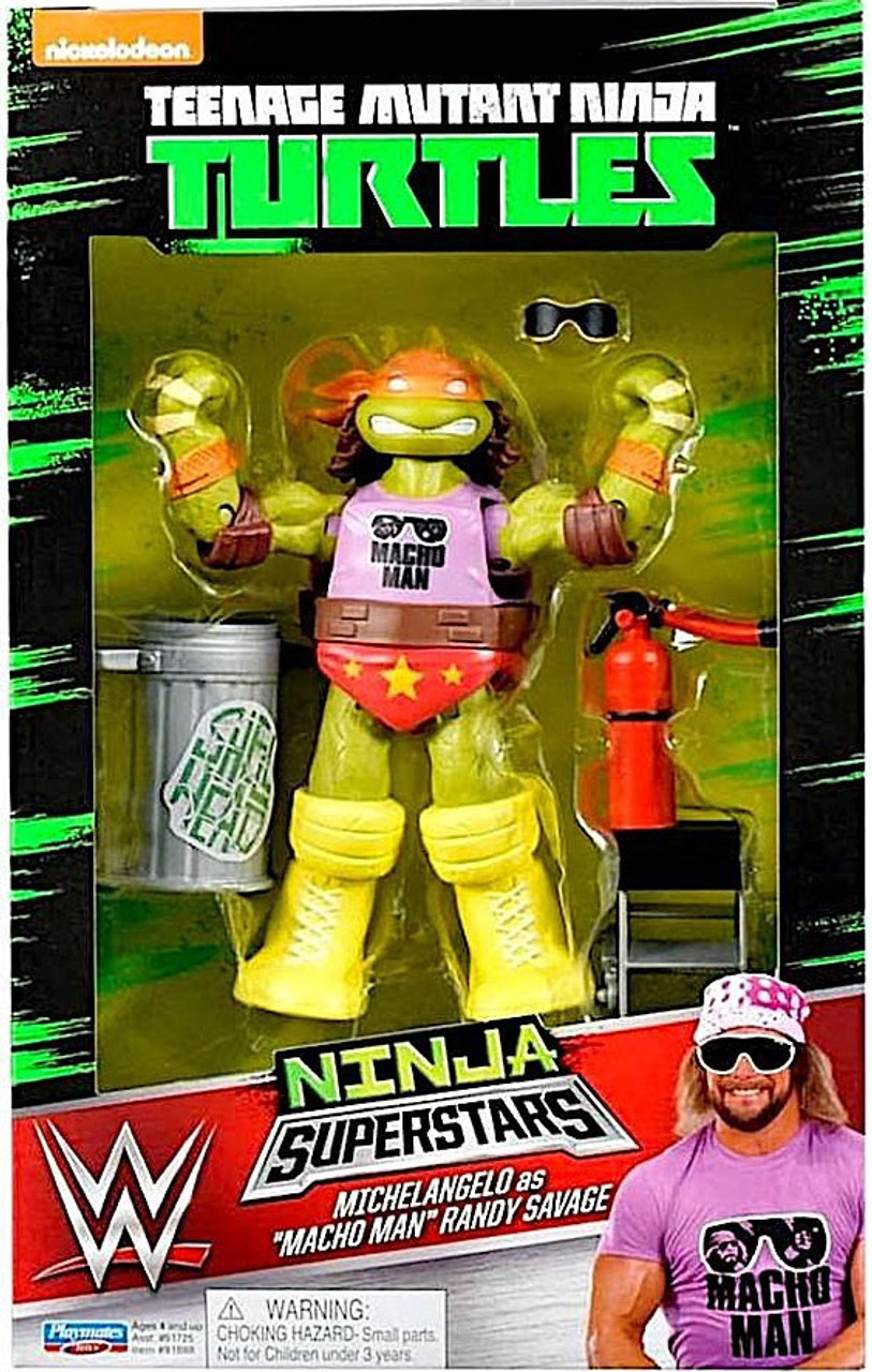 Teenage Mutant Ninja Turtles Nickelodeon WWE Superstars Michelangelo as