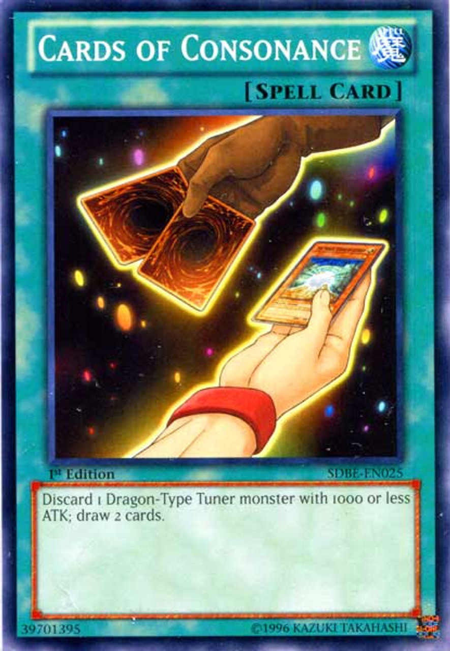 YuGiOh Saga of Blue-Eyes White Dragon Structure Deck Common Cards of Consonance SDBE-EN025