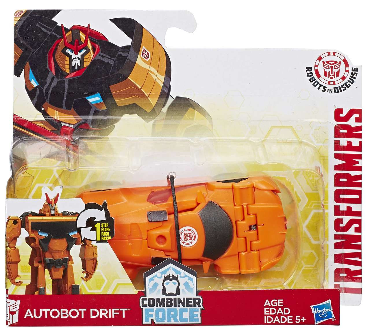 Transformers Robots in Disguise 1 Step Changers Autobot Drift Action Figure Combiner Force