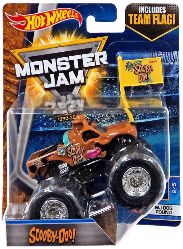Hot Wheels Monster Jam 25 Scooby-Doo 155 Diecast Car 25 MJ ...