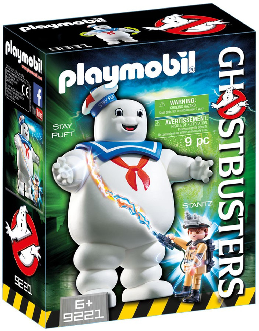 Playmobil Ghostbusters Stay Puft Marshmallow Man Set 9221 - ToyWiz
