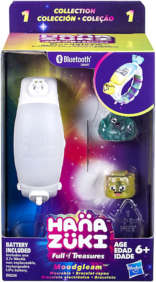 Bracelet D'humeur Connecté Hanazuki Hasbro - Avec Chargeur, Pour Enfant 6+ Ans - Neuf