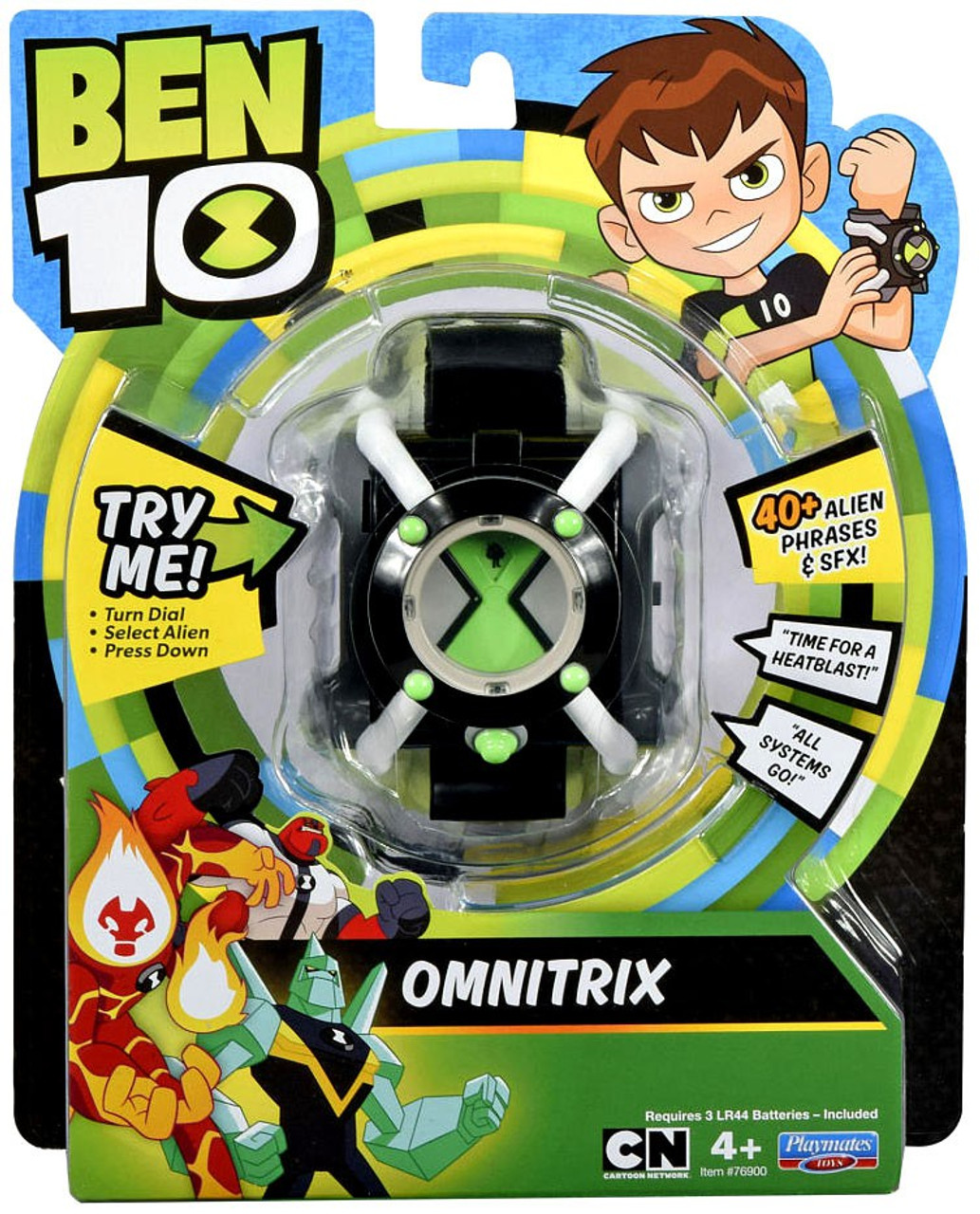 Ben 10 BASIC Omnitrix Roleplay Toy Playmates - ToyWiz