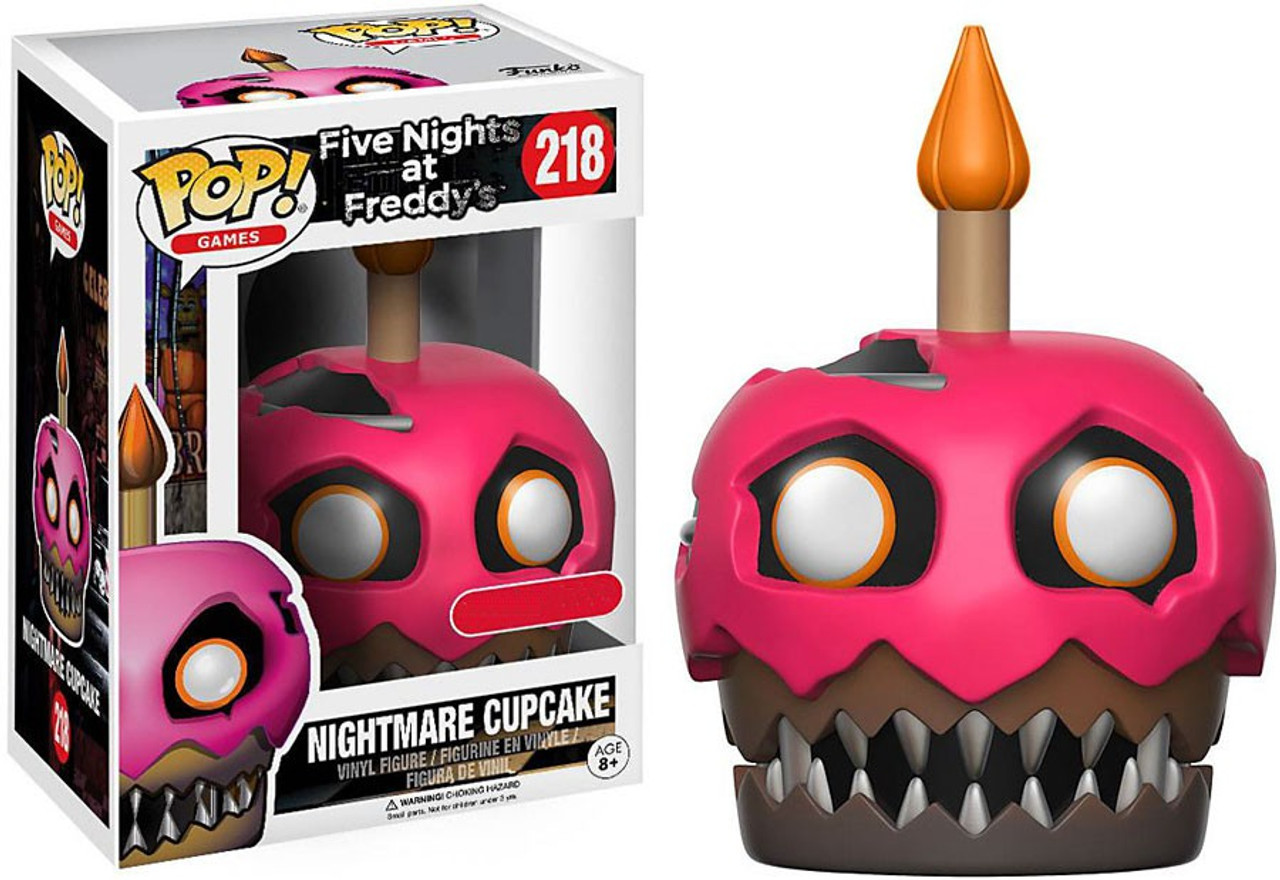 Funko Five Nights At Freddys Funko POP Games Nightmare Cupcake ...