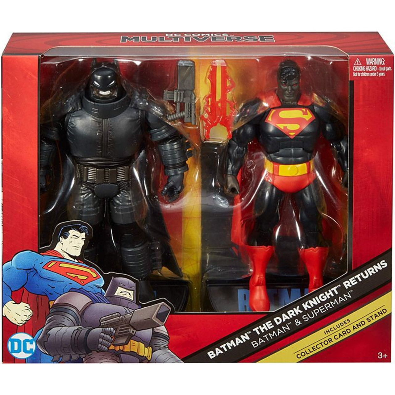 Dc Batman Dark Knight Returns Multiverse Batman Superman Exclusive 6 Action Figure 2 Pack Mattel 
