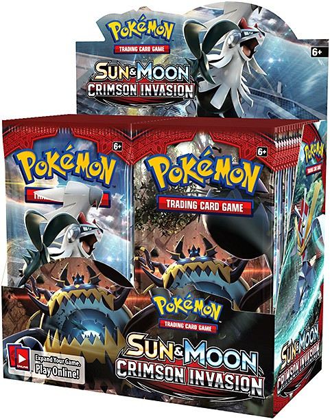 Pokemon Sun Moon Crimson Invasion Booster 36 Packs Pokemon USA - ToyWiz