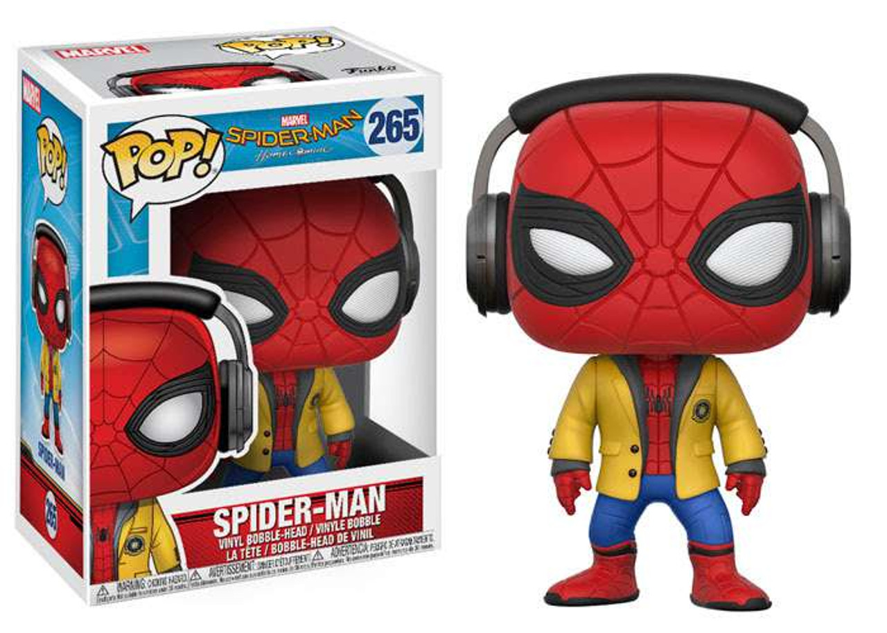 Funko Marvel Spider-Man Homecoming Funko POP Marvel Spider-Man Vinyl ...