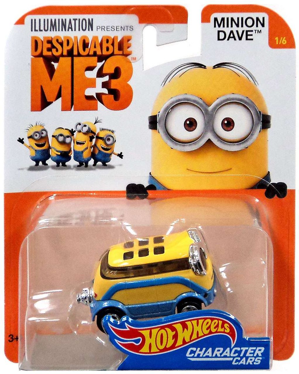 Hot Wheels Character Cars Despicable Me Hot Wheels Character Cars Despicable Me