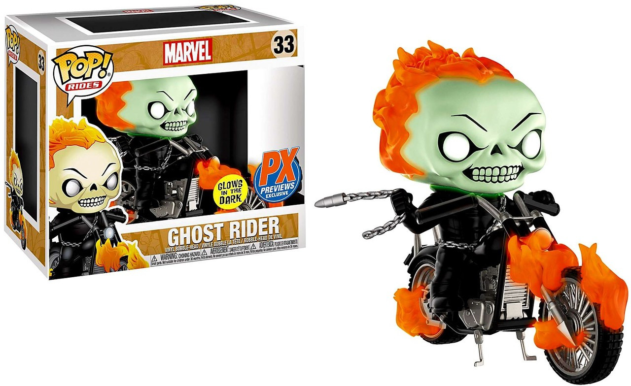 Funko Marvel Ghost Rider Funko POP Rides Ghost Rider with