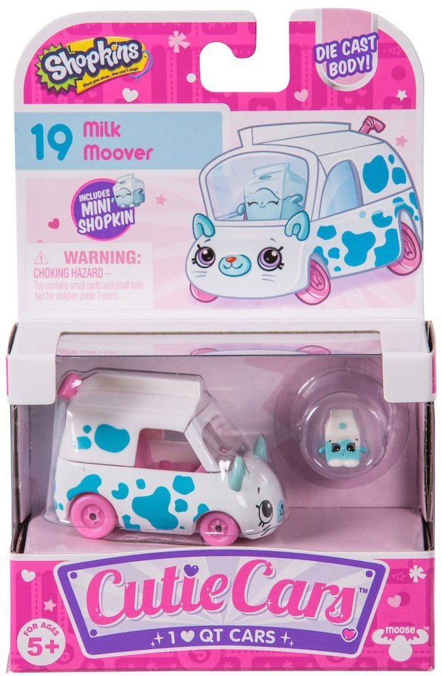 Shopkins Cutie Cars Milk Moover Figure Pack 19 Moose Toys ToyWiz