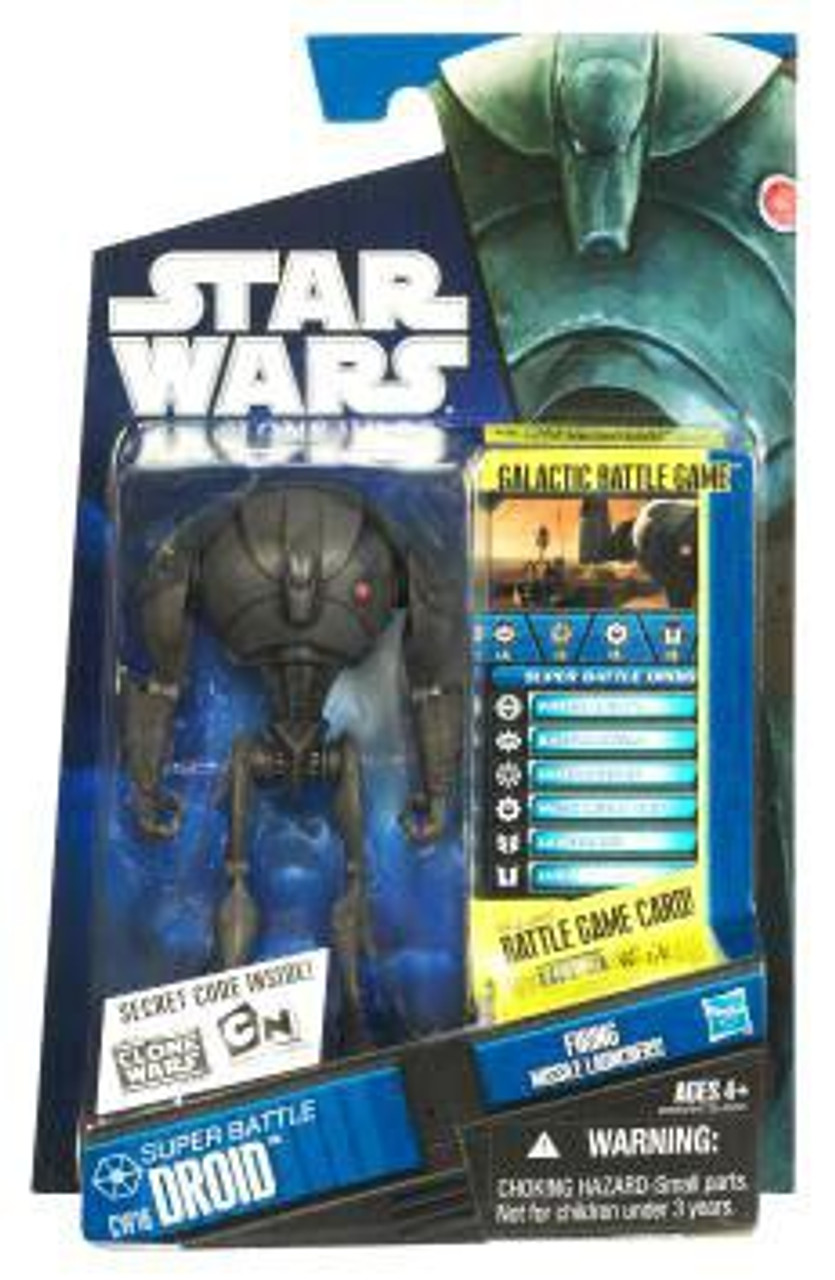 Star Wars The Clone Wars Clone Wars 2010 Super Battle Droid Action Figure CW16
