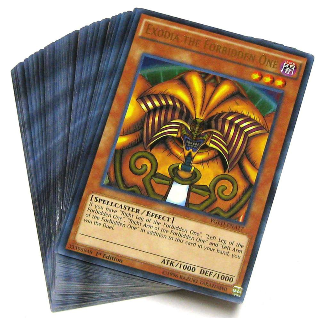 YuGiOh Yugis Legendary Decks Yugis Exodia Deck Structure ...