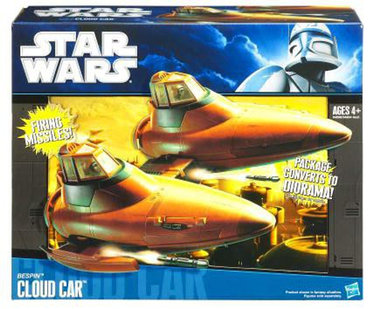 Star Wars Empire Strikes Back Vehicles 2010 Bespin Cloud Car Action Figure Vehicle