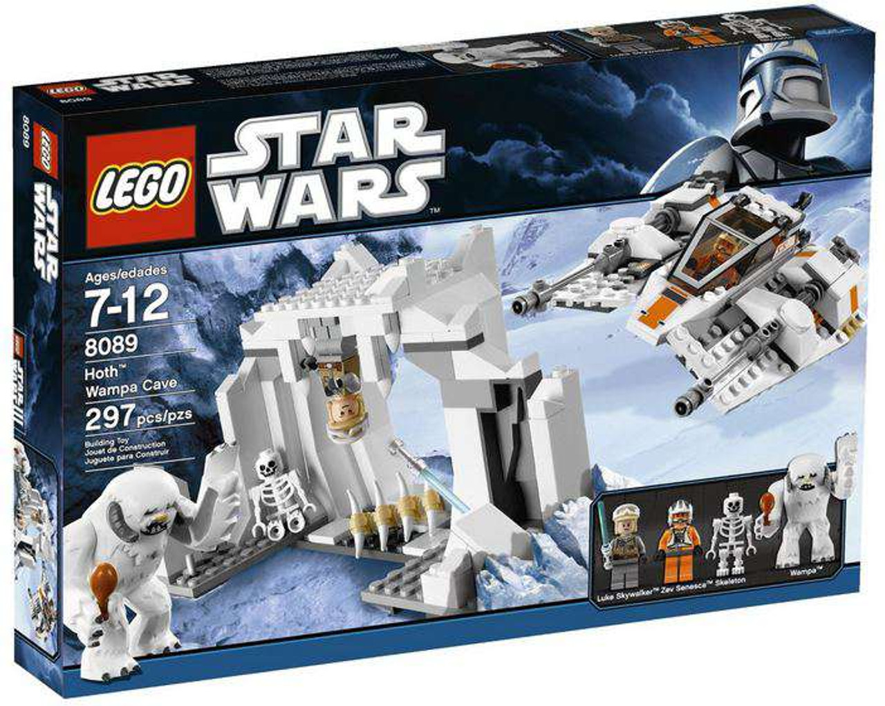 LEGO Star Wars Empire Strikes Back Hoth Wampa Cave Set #8089