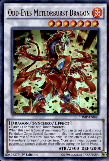 YuGiOh Master of Pendulum Structure Deck Single Card Ultra Rare Odd