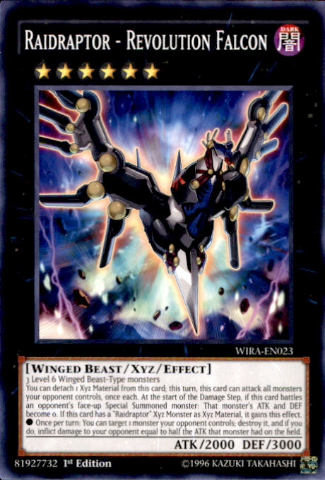 Yu-Gi-Oh! Phantom Knights' Wing Card – WIRA-EN011 Common 1st Edition From Wing Raiders Booster Pack - View #13