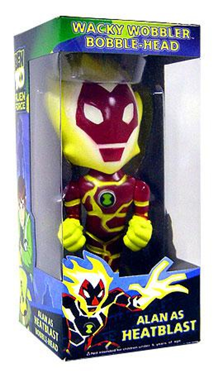 Funko Ben 10 Wacky Wobbler Heatblast Bobble Head