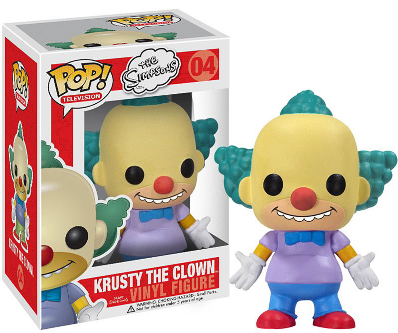 The Simpsons Funko POP! TV Krusty The Clown Vinyl Figure #04