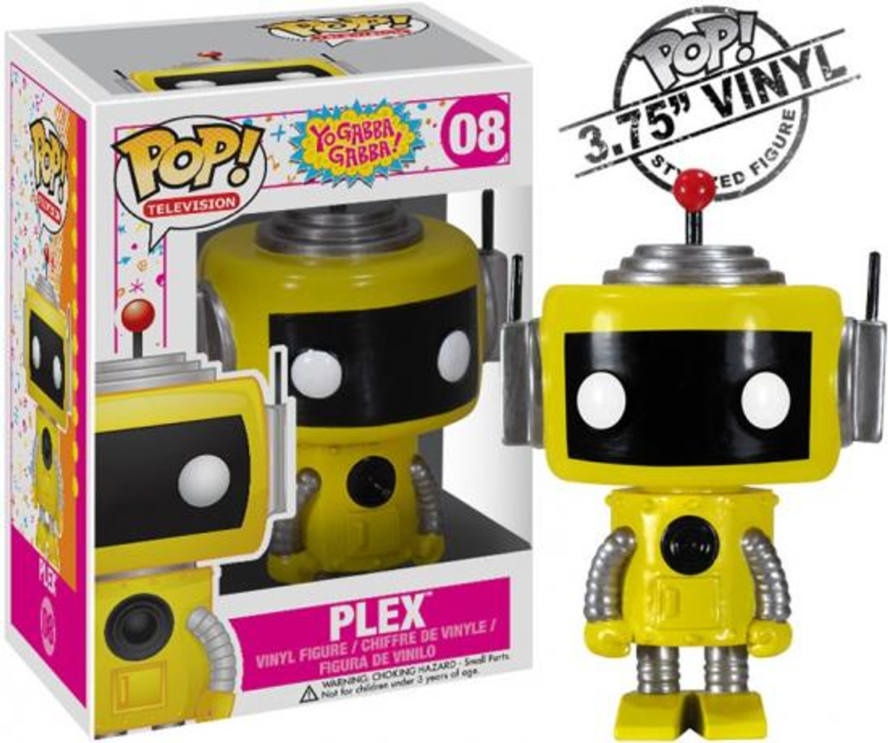 Yo Gabba Gabba Funko POP! TV Plex Vinyl Figure #08