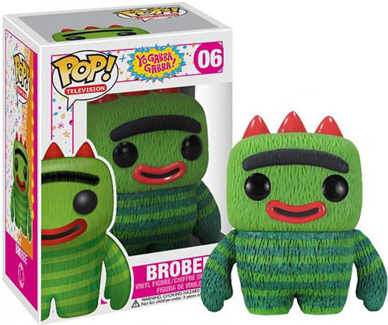 Yo Gabba Gabba Funko POP! TV Brobee Vinyl Figure #06