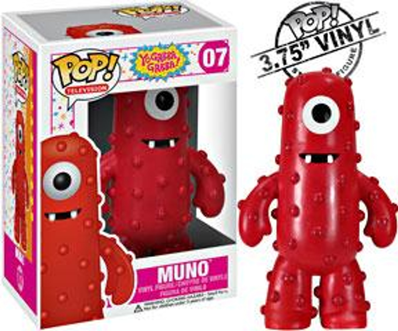 Yo Gabba Gabba Funko POP! TV Muno Vinyl Figure #07
