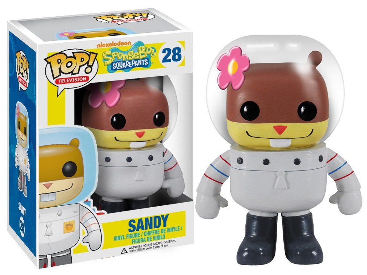 Spongebob Squarepants Funko POP! TV Sandy Vinyl Figure #28