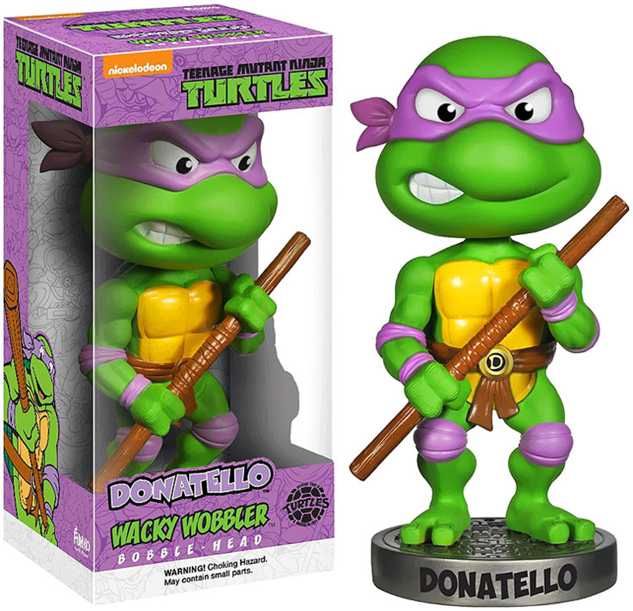 Funko Teenage Mutant Ninja Turtles Wacky Wobbler Donatello Bobble Head