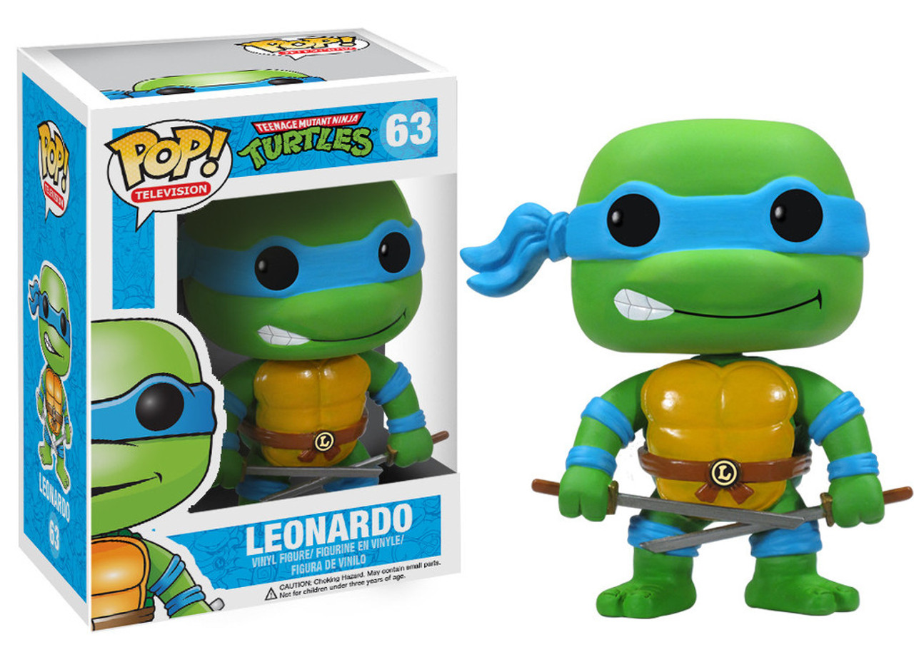 Teenage Mutant Ninja Turtles Funko POP! TV Leonardo Vinyl Figure #63
