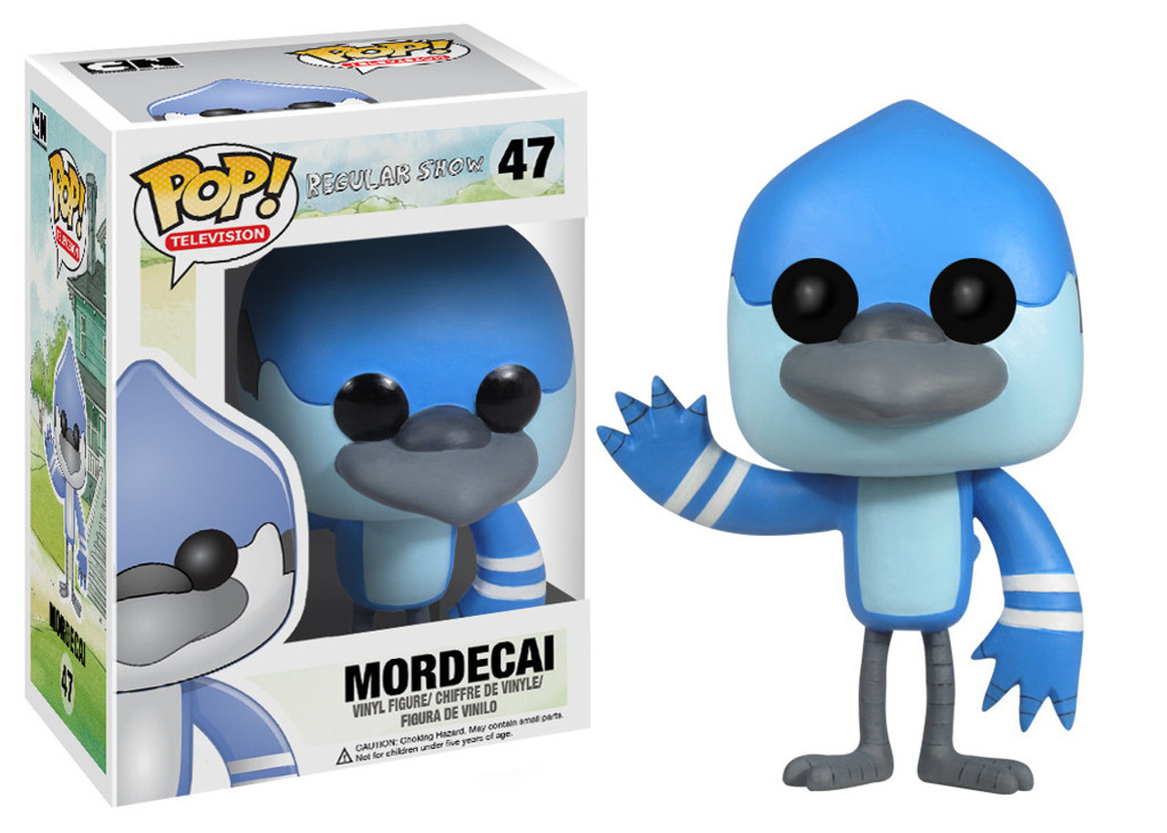 Cartoon Network Regular Show Funko POP! TV Mordecai Vinyl Figure #47