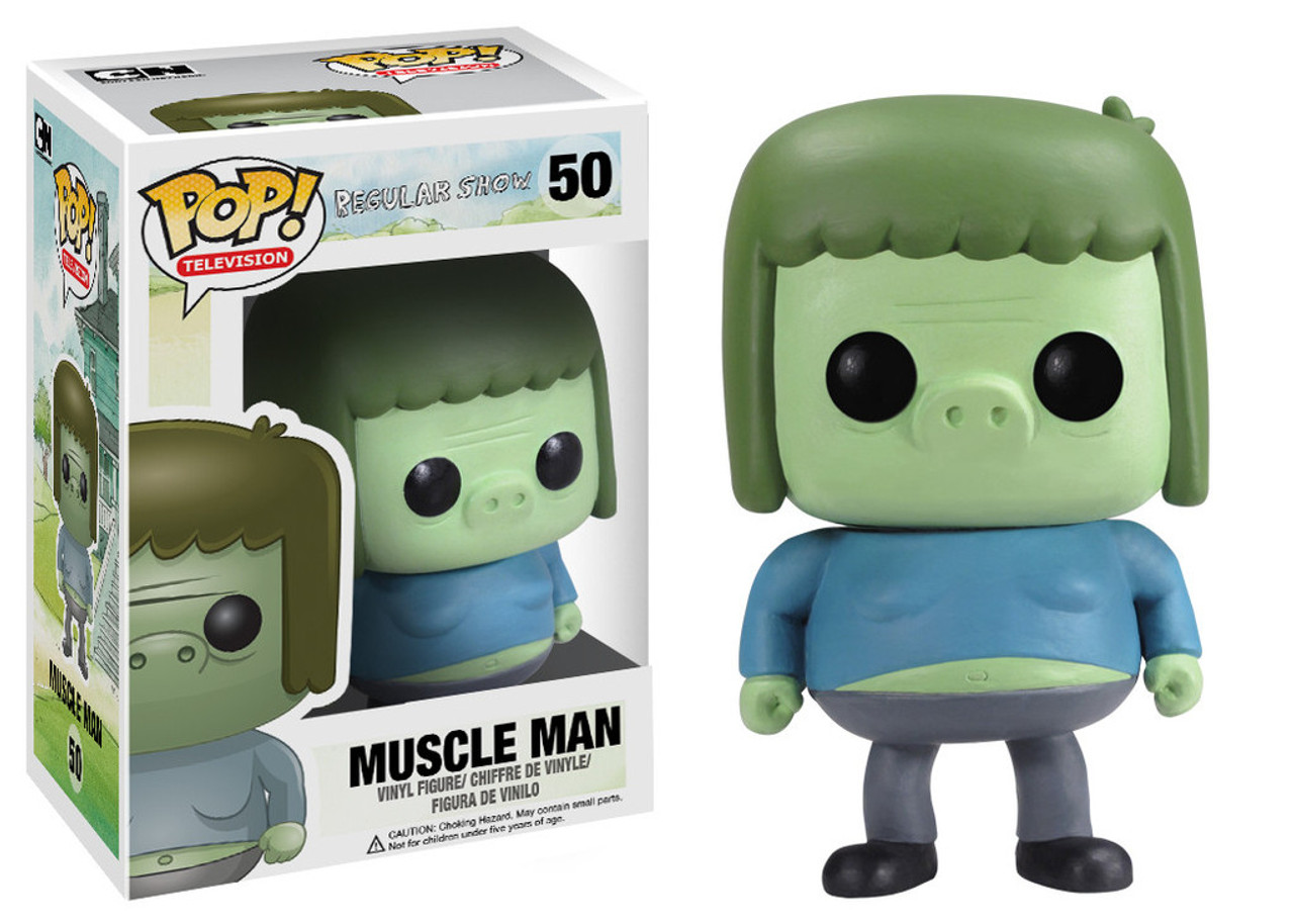Cartoon Network Regular Show Funko POP! TV Muscle Man Vinyl Figure #50