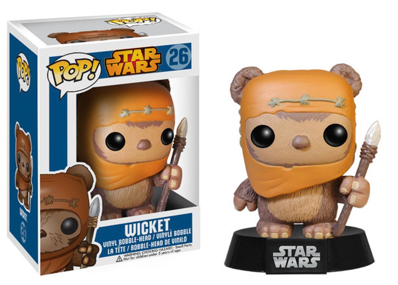 Funko POP! Star Wars Wicket Vinyl Bobble Head #26