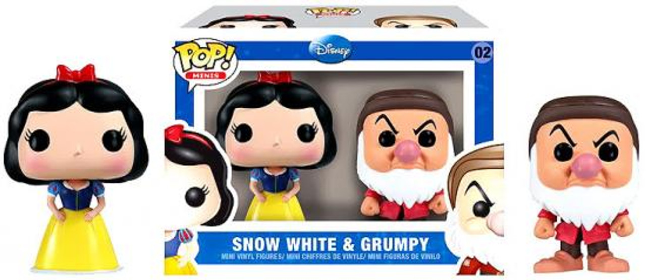 Disney Princess Funko POP! Disney Snow White & Grumpy Mini Figure 2-Pack #02