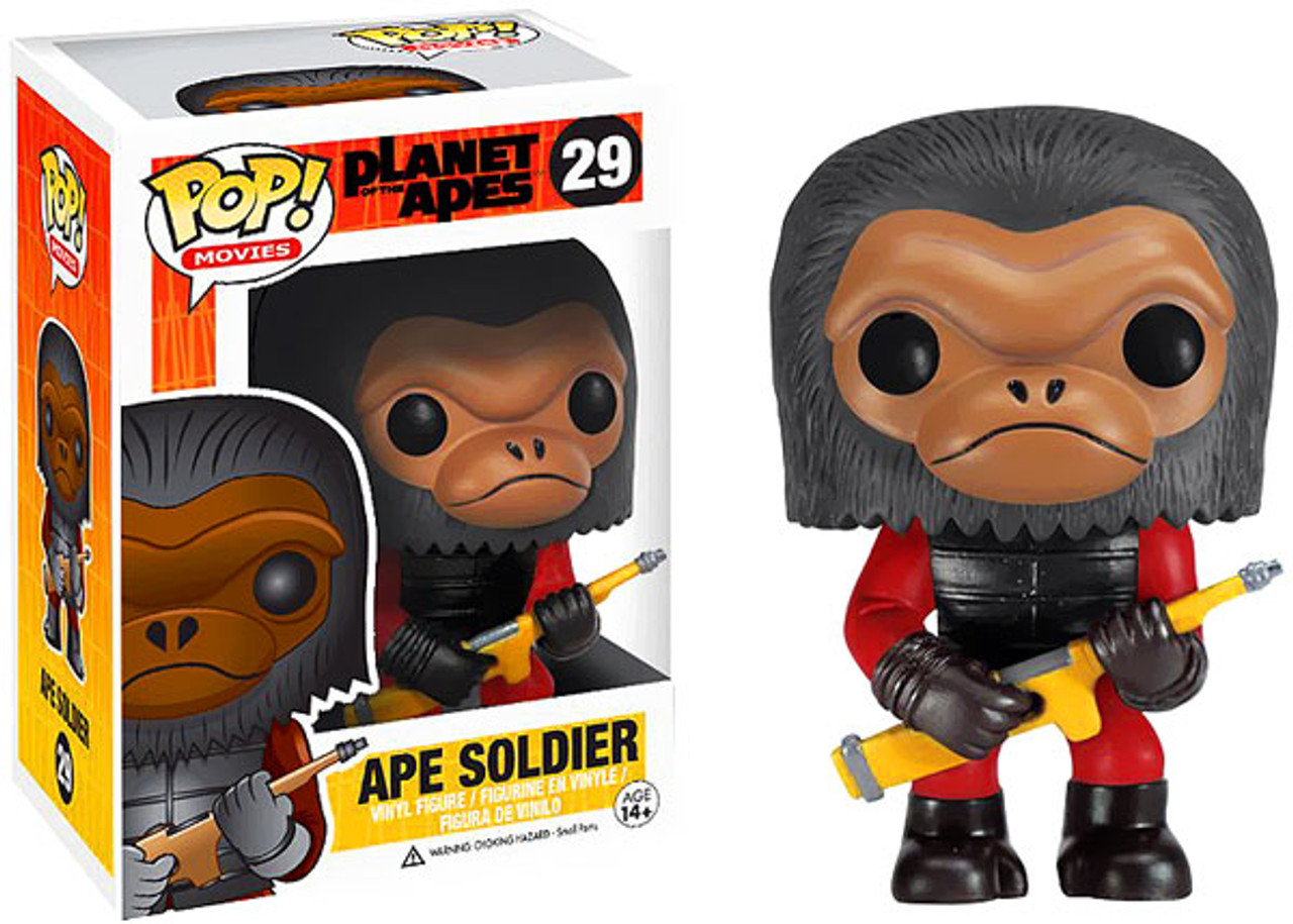 Planet of the Apes Funko POP! Movies Ape Soldier Vinyl Figure #29