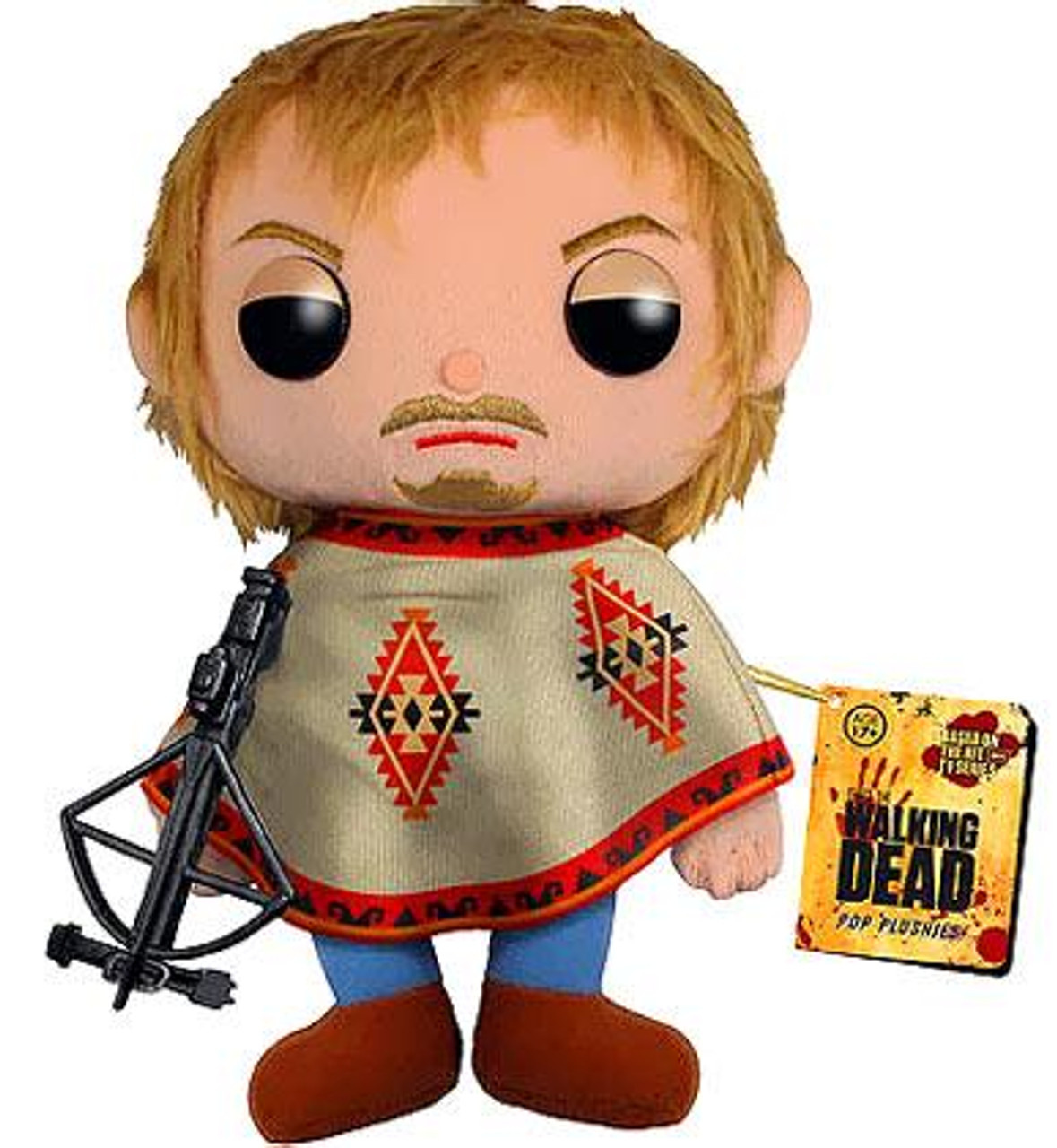 Funko Walking Dead Daryl Dixon 5-Inch Plushie