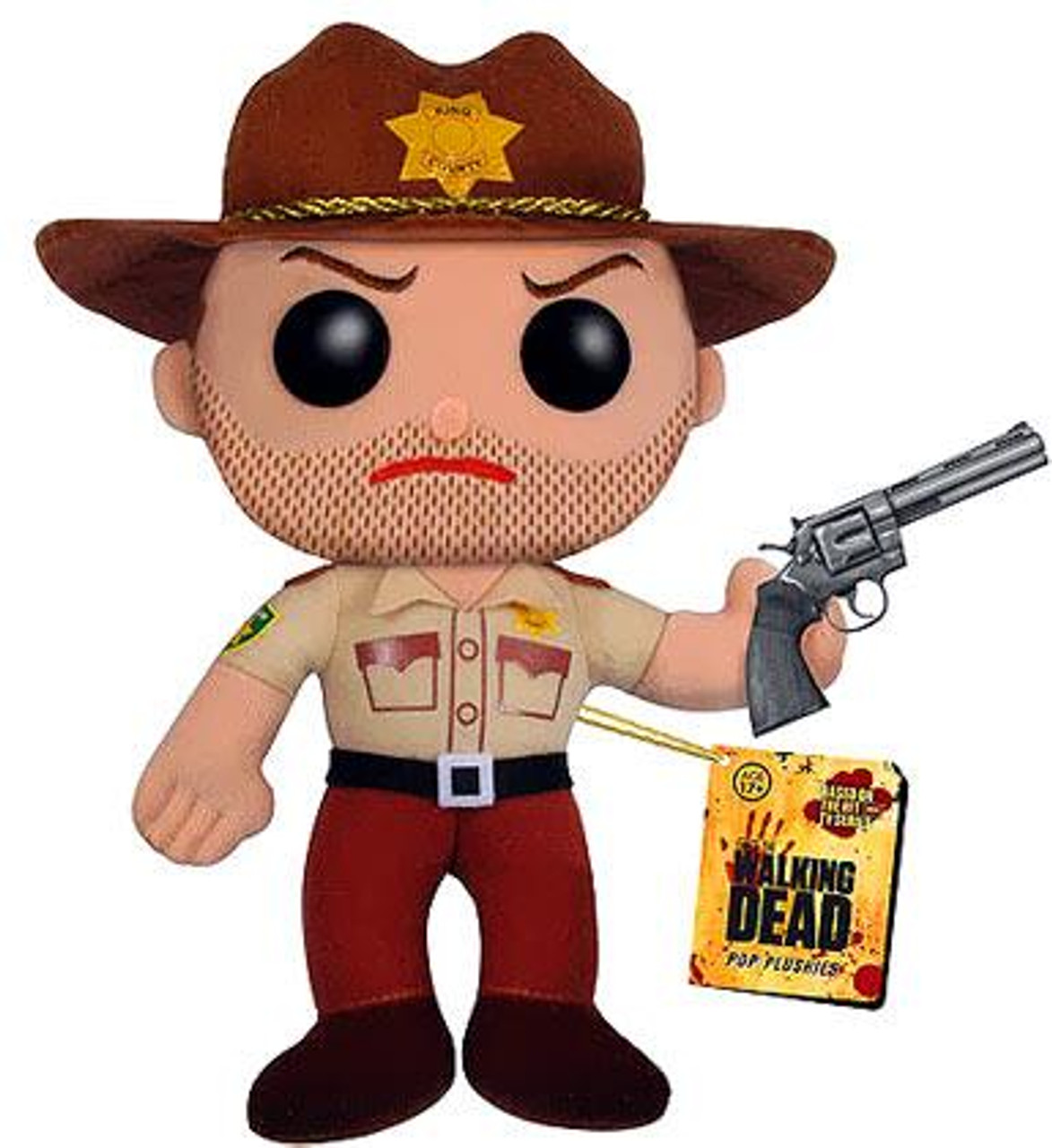 Funko Walking Dead Rick Grimes 5-Inch Plushie