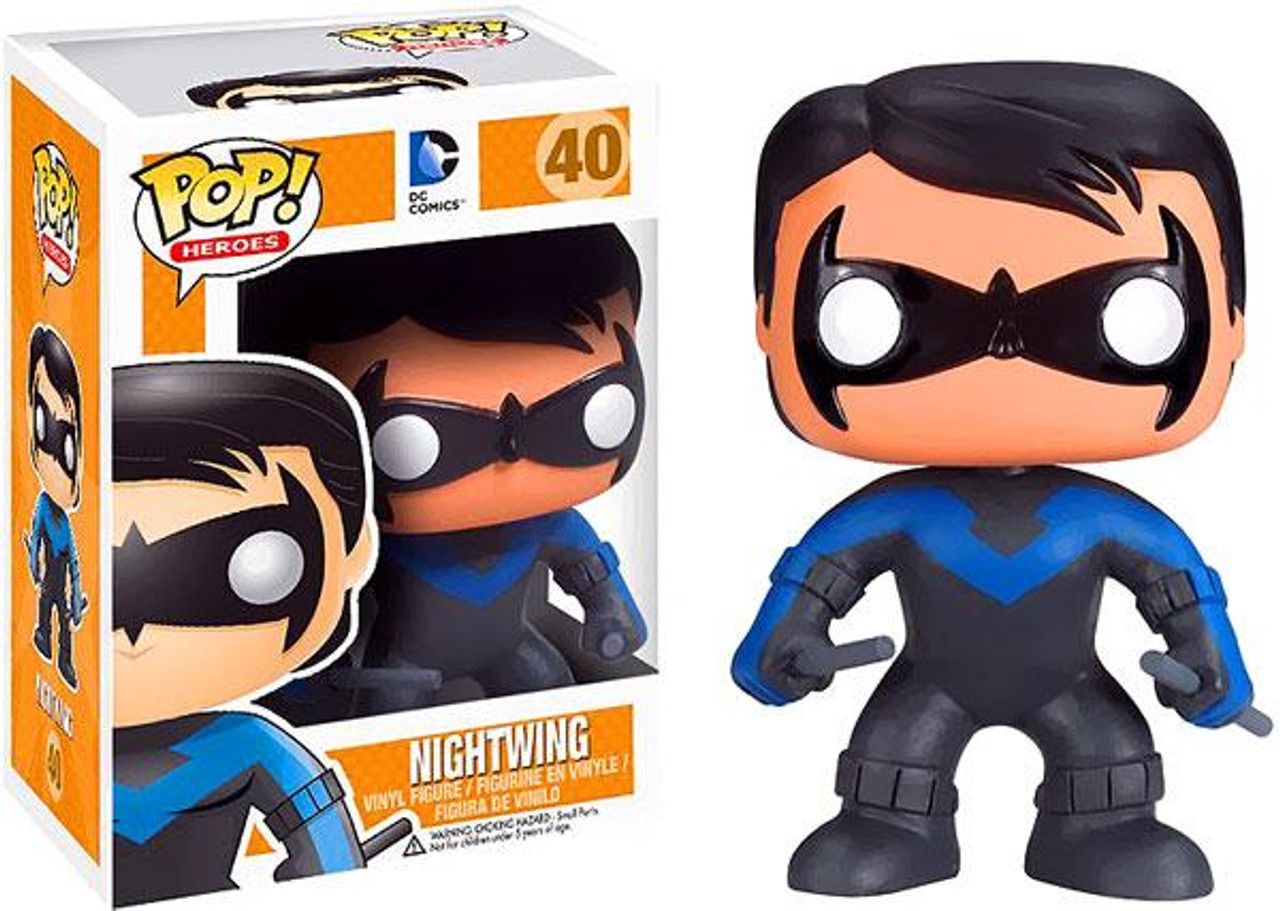DC Comics Funko POP! Heroes Nightwing Vinyl Figure #40
