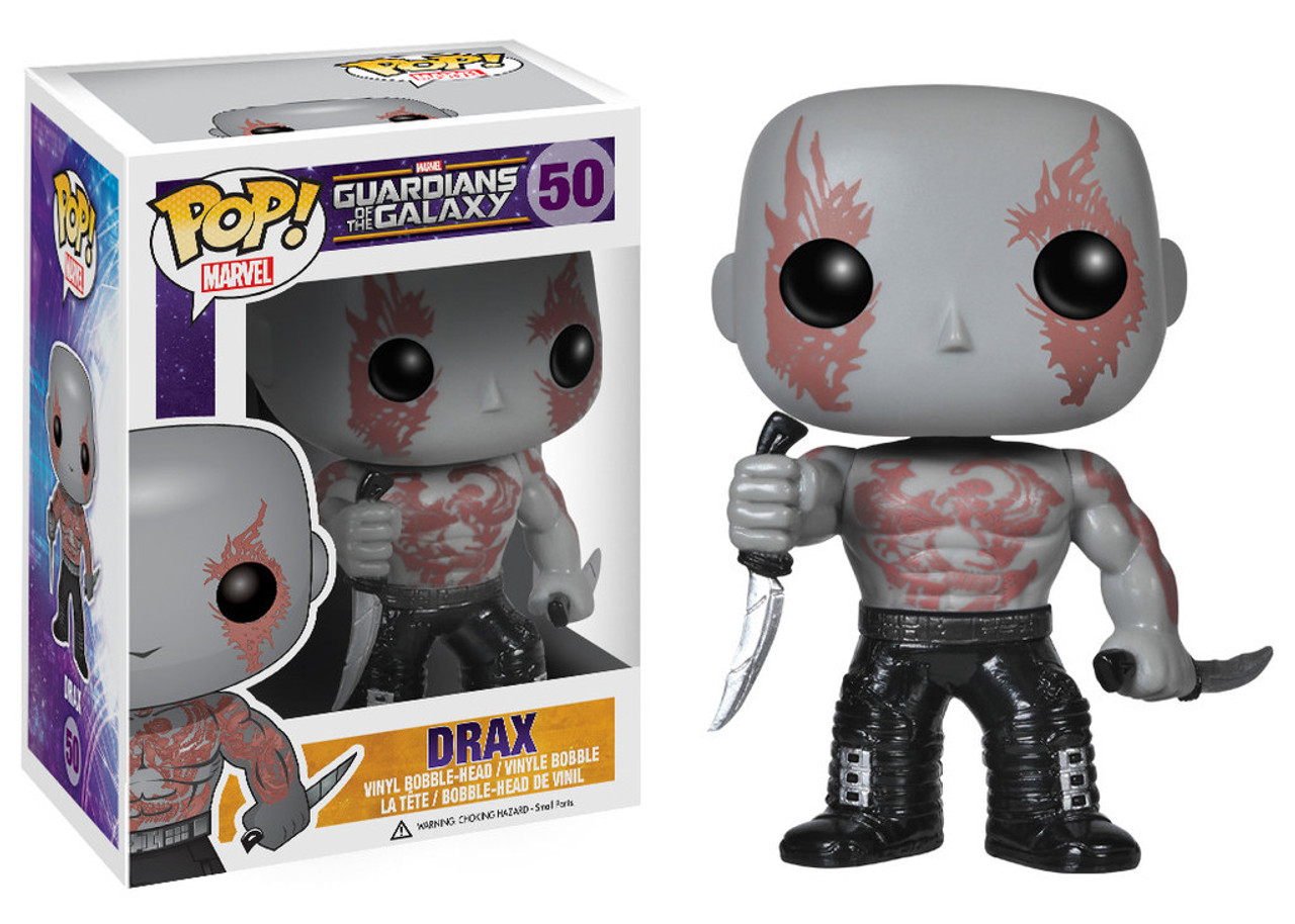 Guardians of the Galaxy Funko POP! Marvel Drax Vinyl Bobble Head #50