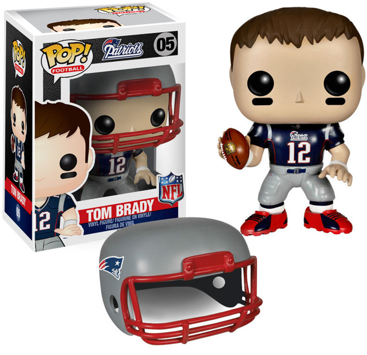 Funko NFL New England Patriots Funko POP Sports Tom Brady Vinyl Figure