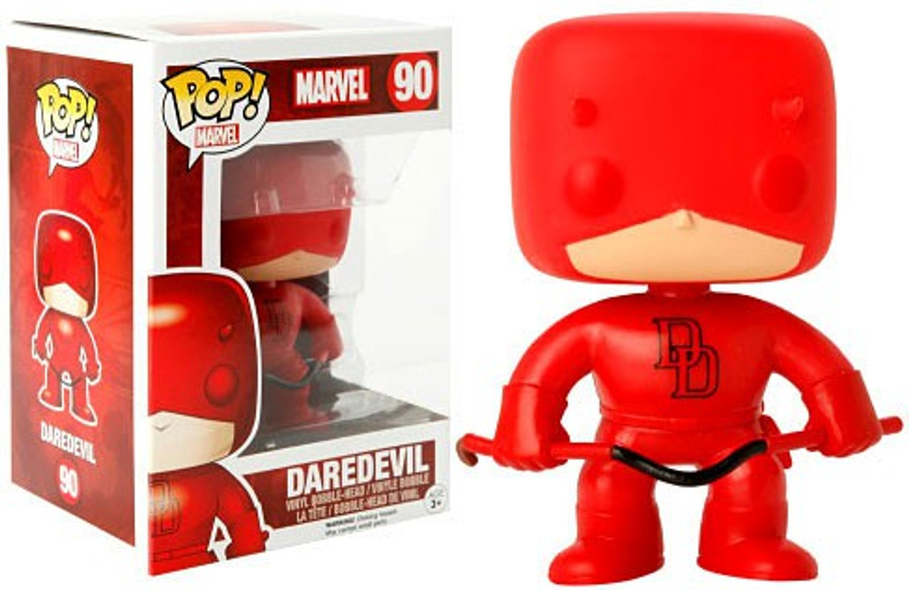 Funko Marvel Universe Funko POP Marvel Daredevil Exclusive Vinyl Bobble ...