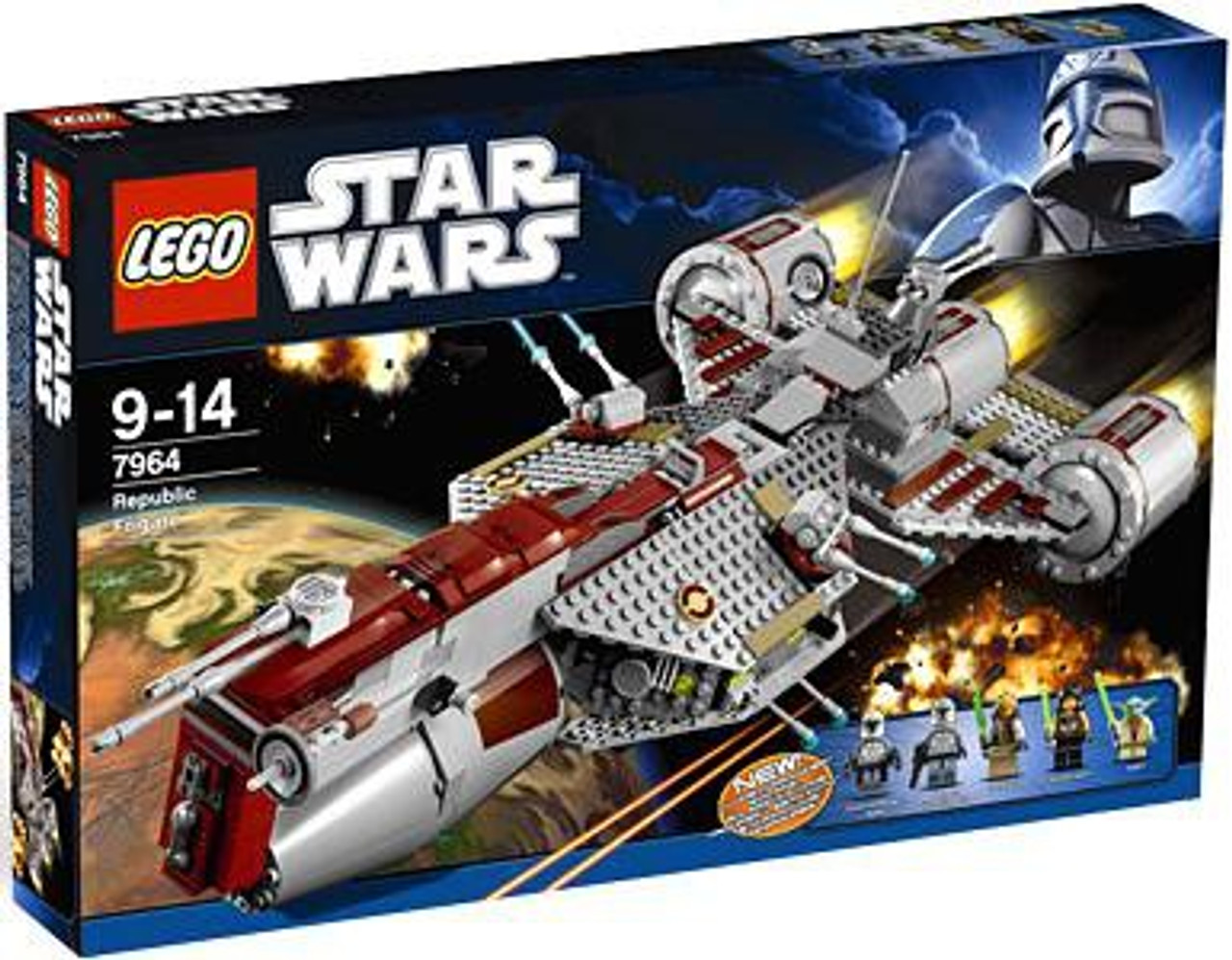 LEGO Star Wars The Clone Wars Republic Frigate Set #7964