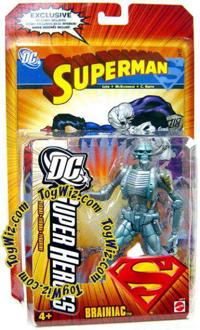 Superman DC Super Heroes Series 4 Brainiac Action Figure