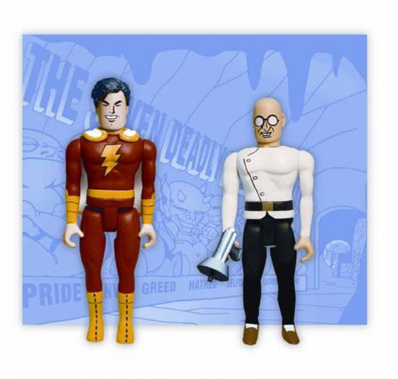 DC Pocket Super Heroes Captain Marvel & Dr. Sivana Action Figure 2-Pack