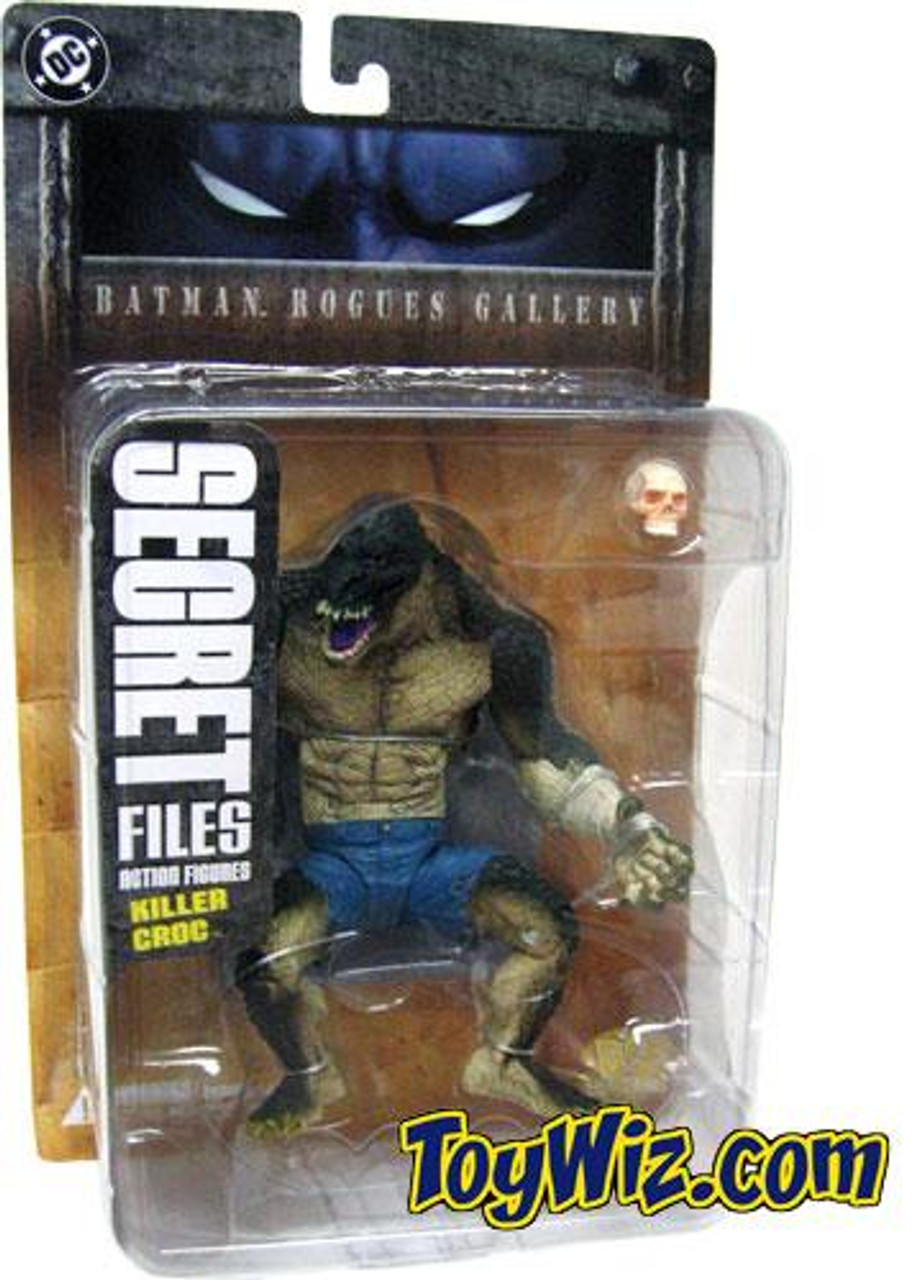 Secret Files Series 1 Batman Rogues Gallery Killer Croc Action Figure