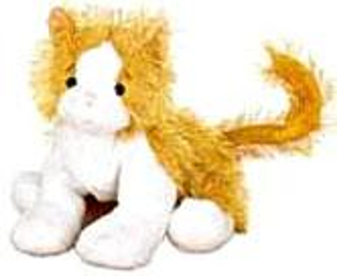 Webkinz Orange & White Cat Plush