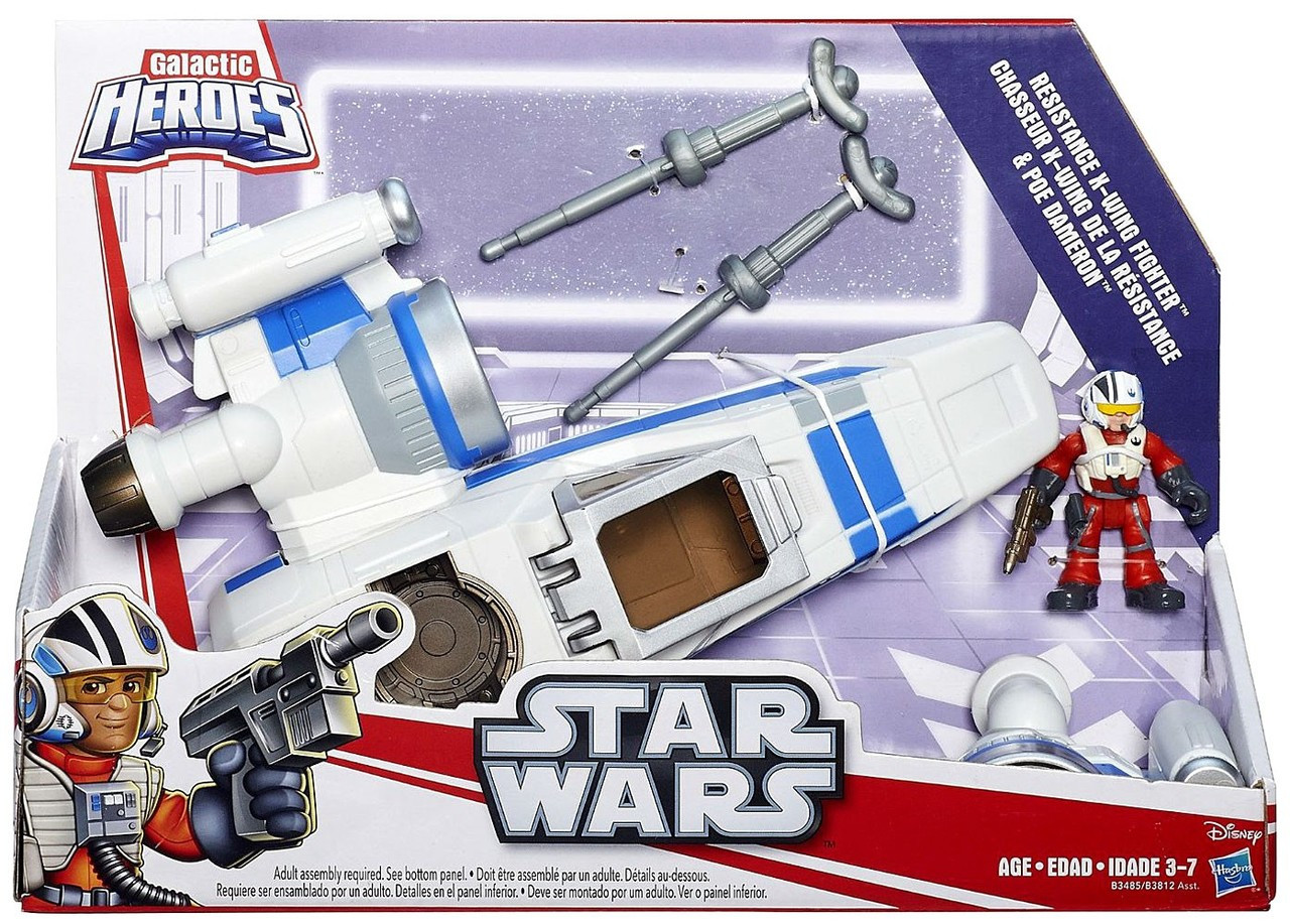 Star Wars Return of the Jedi Galactic Heroes Cinema Scenes Speeder Bike Chase Exclusive Mini Figure Set